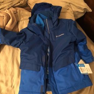 NWT! Boys 2 in 1 Columbia winter jacket